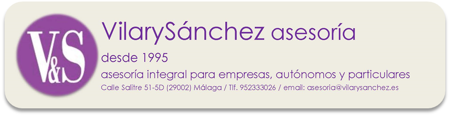 VilarySanchez asesoria fiscal contable laboral en Malaga - Telefono 952333026
